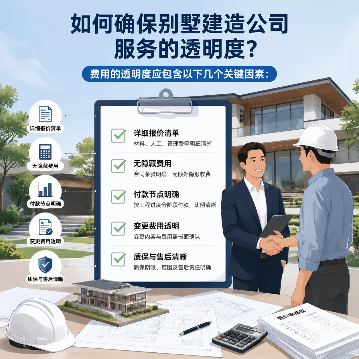 在 仁怀 如何确保别墅建造公司服务的透明度?