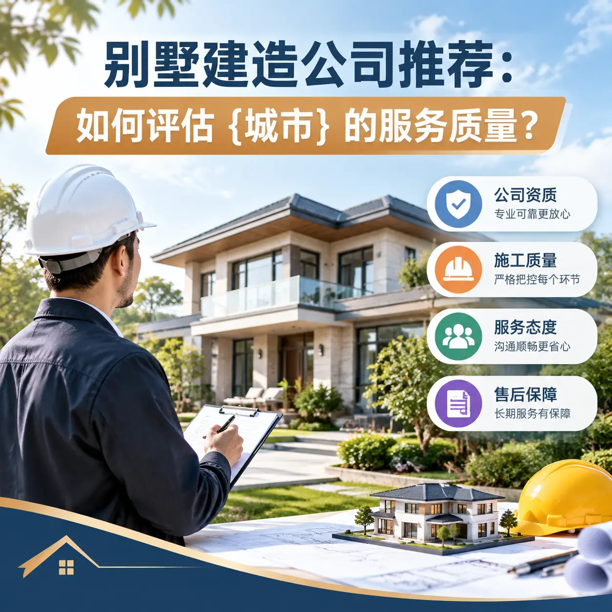 别墅建造公司推荐:如何评估 仁怀 的服务质量?