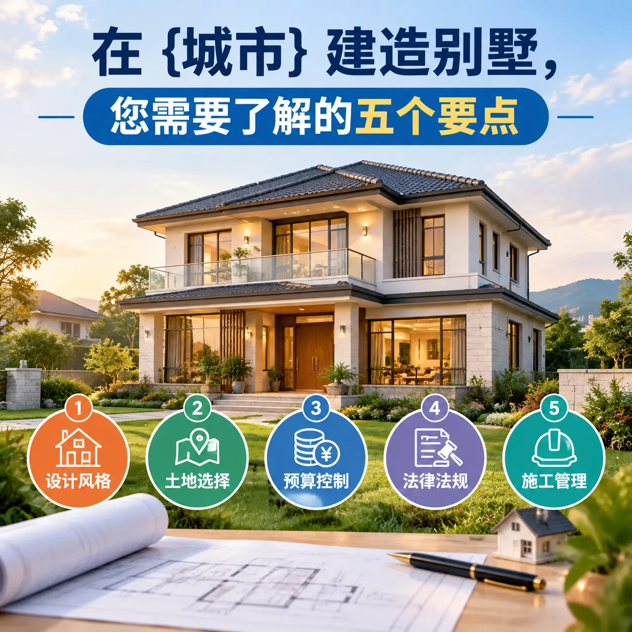 在 仁怀 建造别墅,您需要了解的五个要点