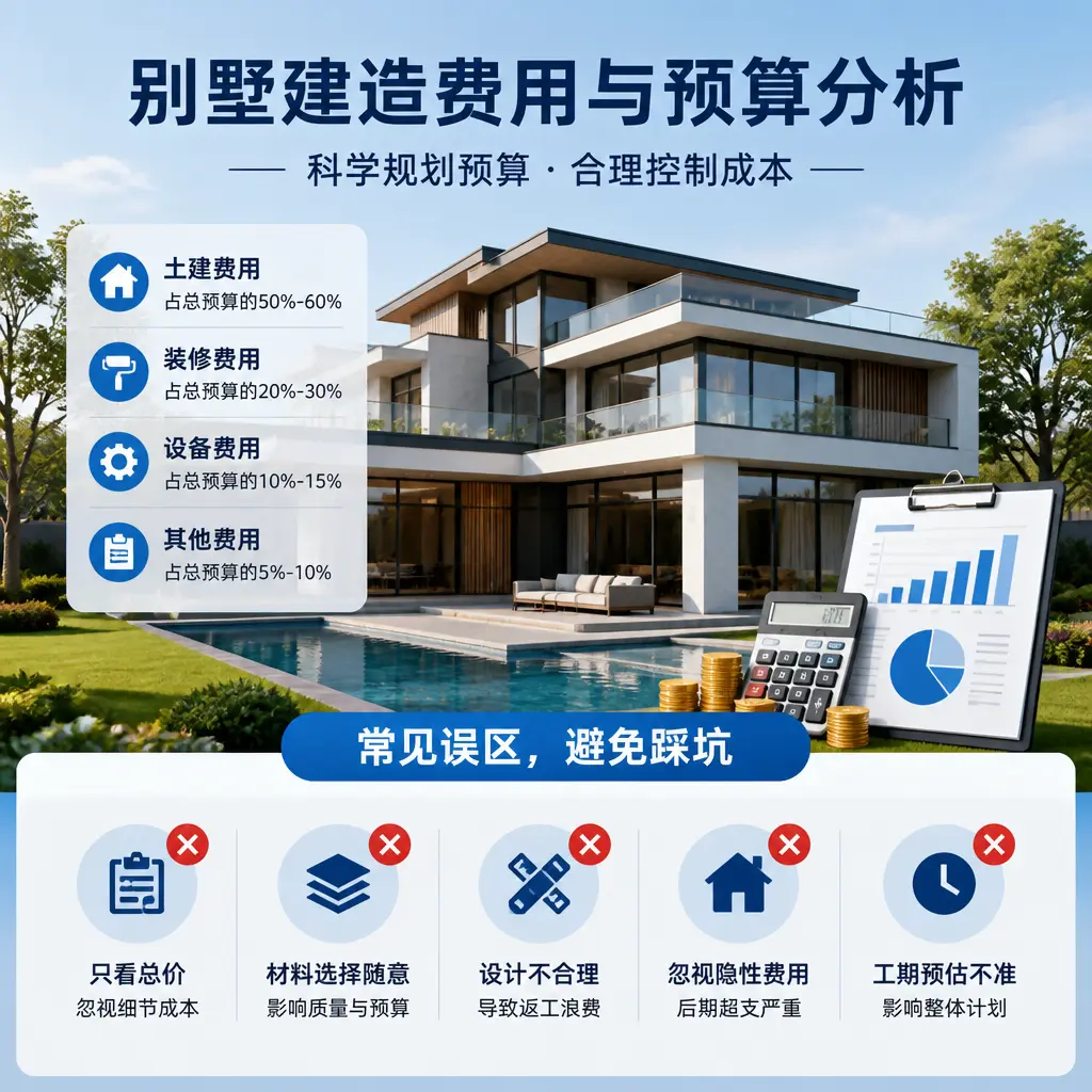 别墅建造公司推荐： 仁怀 建造别墅的费用与预算分析