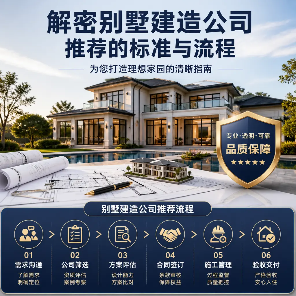 解密别墅建造公司推荐的标准与流程在 仁怀
