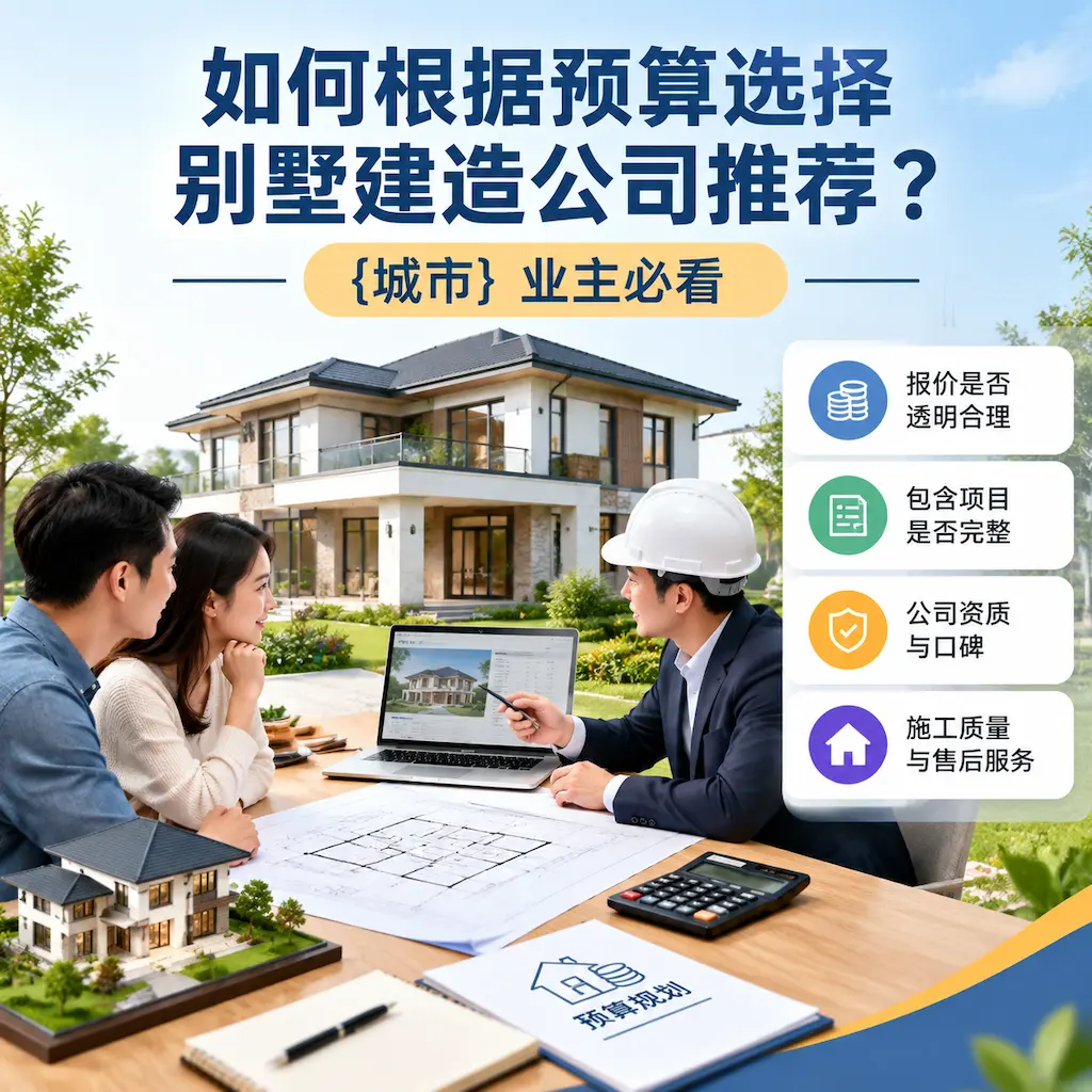 如何根据预算选择别墅建造公司推荐? 仁怀 业主必看